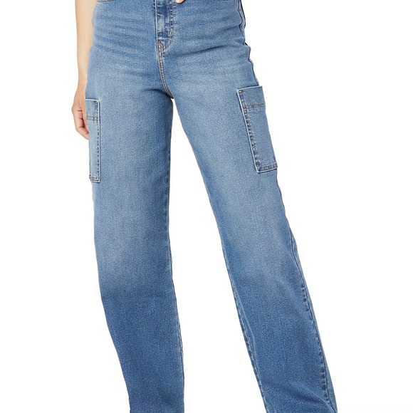 Signature by Levi Strauss & co- Women’s Heritage High Rise Loose Straight Flared - Picture 4 of 4